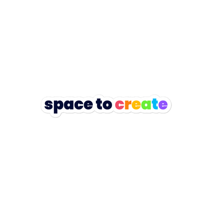 space to create!